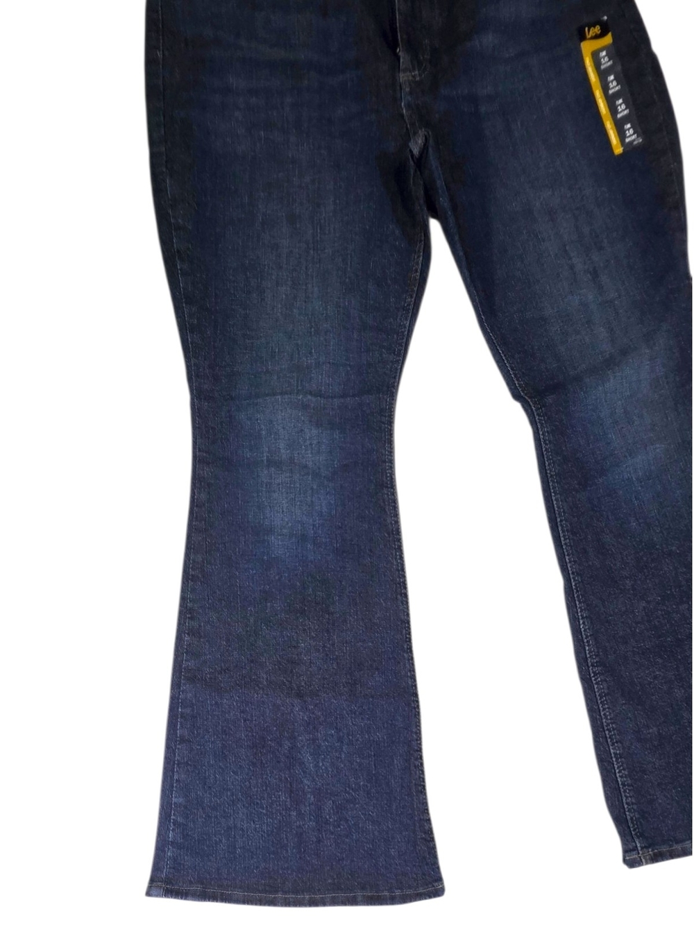 Lee Legendary Inner Strength Flare Jeans Dark Wash Size 16 Short NWT - Picture 6 of 13